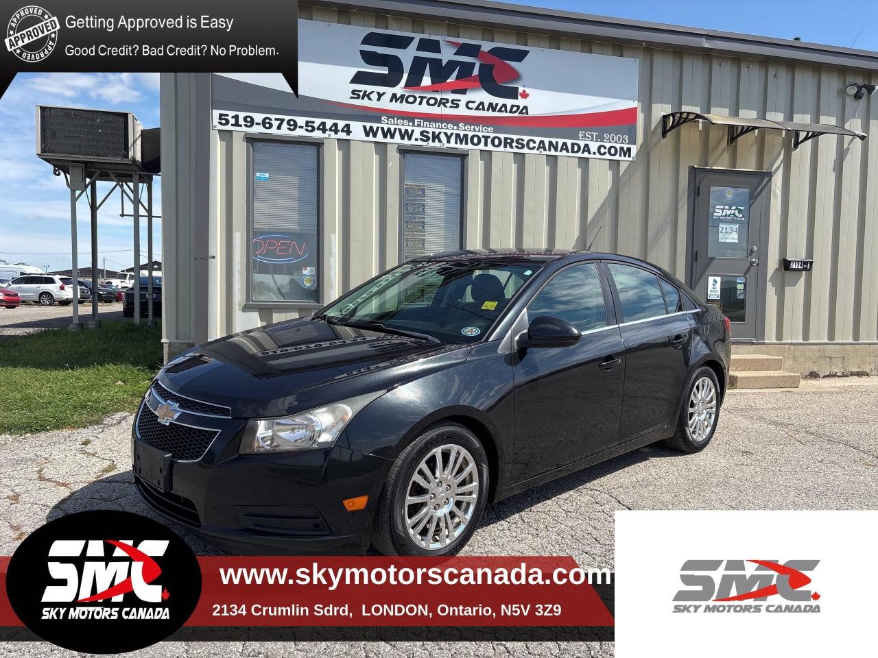 2013 Chevrolet Cruze 4dr Sdn Eco w/1SA Photo0