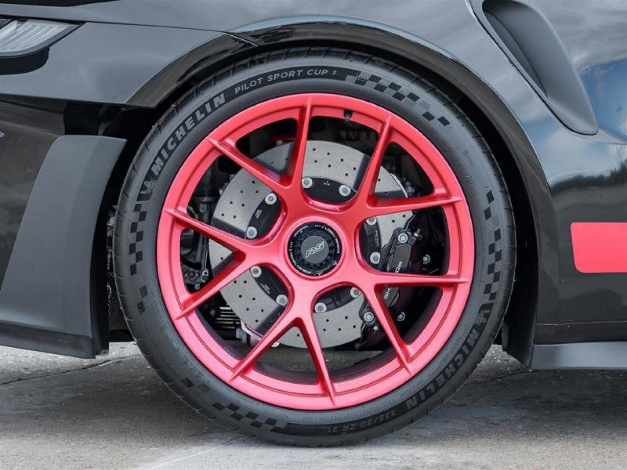 2025 Porsche 911 GT3 RS PCCB w/Calipers in High Gloss Black Front A Photo