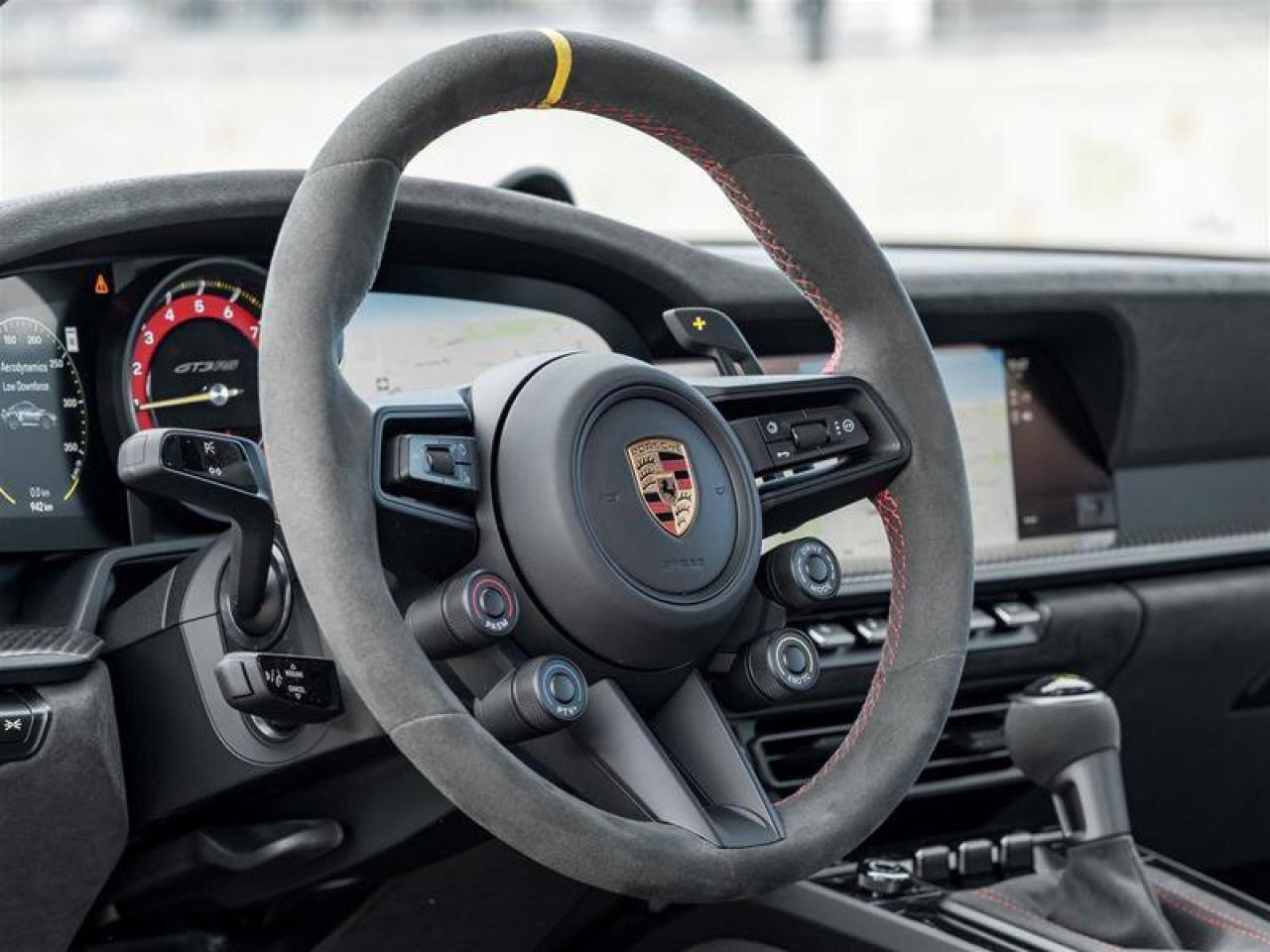 2025 Porsche 911 GT3 RS PCCB w/Calipers in High Gloss Black Front A Photo