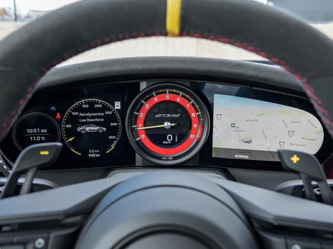 2025 Porsche 911 GT3 RS PCCB w/Calipers in High Gloss Black Front A Photo