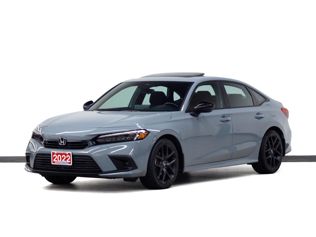 2022 Honda Civic SPORT | Sunroof | LaneWatch | ACC | CarPlay