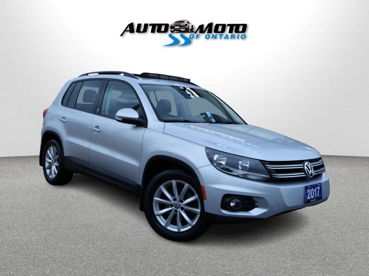 2017 Volkswagen Tiguan 2.0TSI WOLFSBURG AWD CERTIFIED P.ROOF CAMERA BLUETOOTH LEATHER HEATED SEATS CRUISE ALLOYS