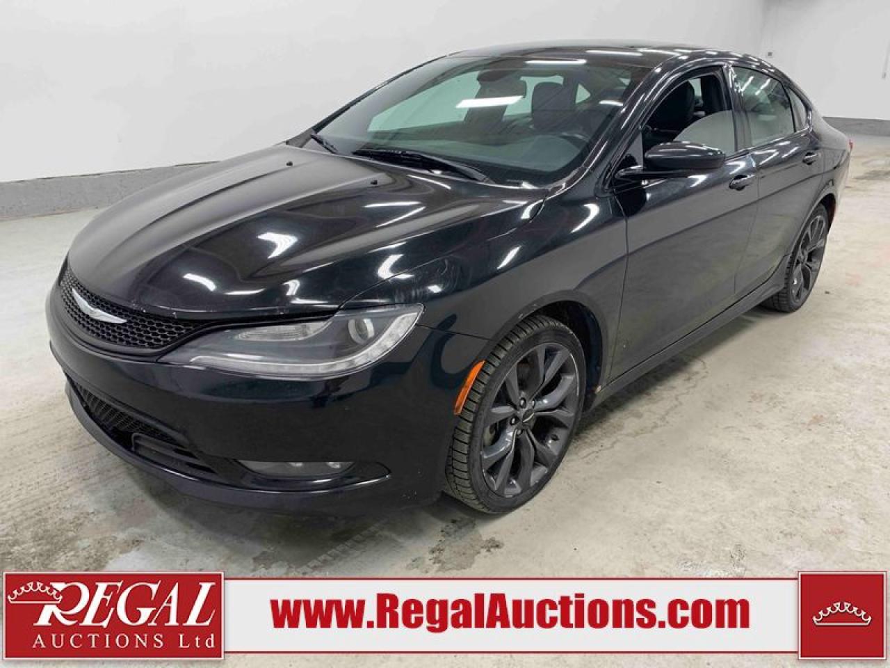 Used 2015 Chrysler 200 S for sale in Calgary, AB