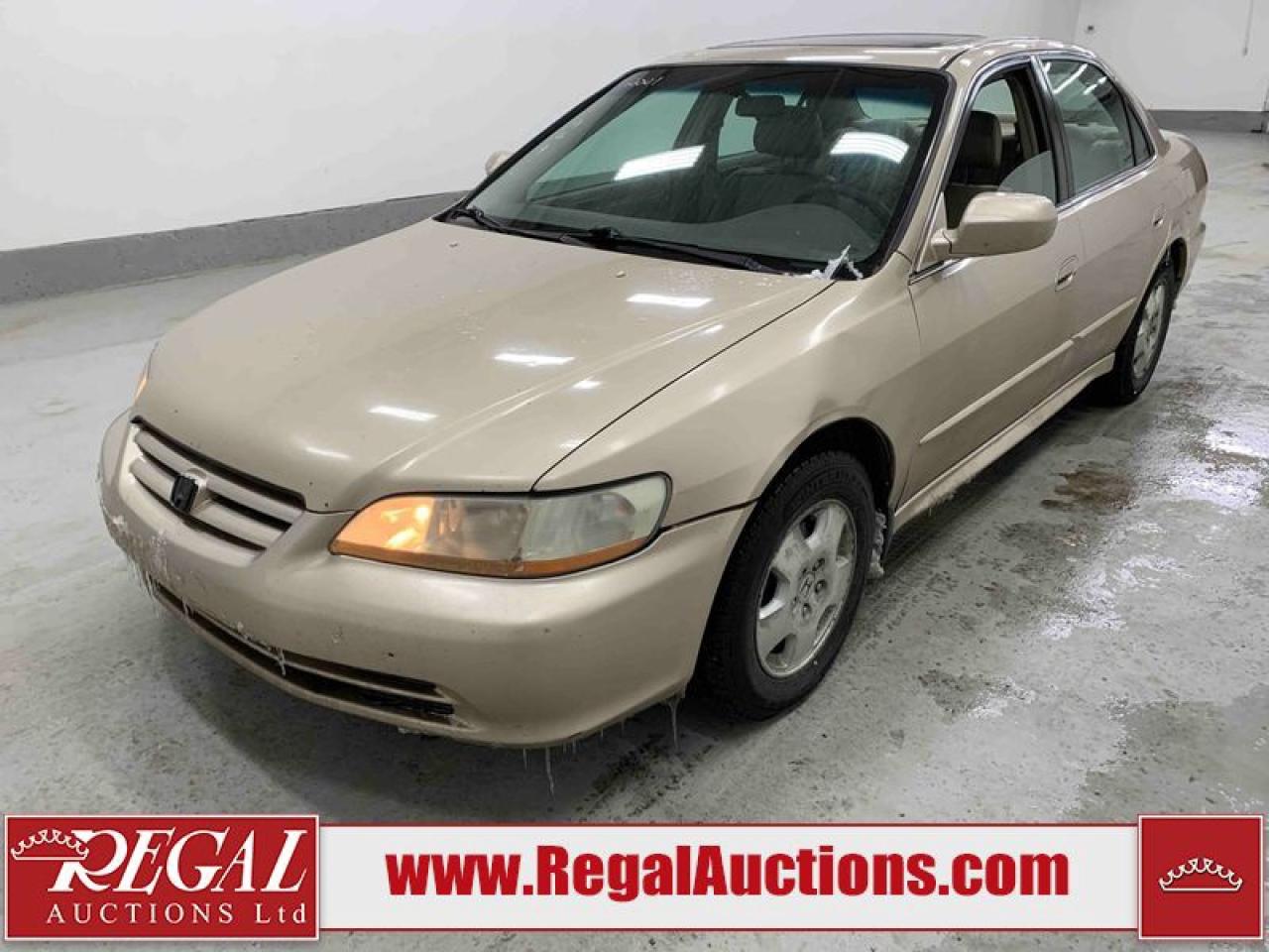Used 2001 Honda Accord EX-V6 for sale in Calgary, AB