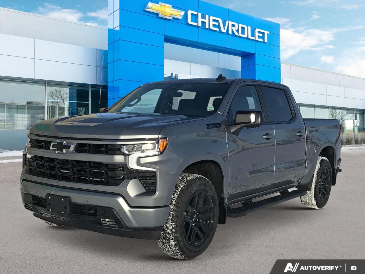 Price Includes Added Accessories Plus 	Sunroof, Power Sliding | Leather Package | Adaptive Cruise Control | Engine Block Heater | Convenience Package II | Dark Essentials Package | Off-Road and Protection Package | Safety Package | Multi-Flex Tailgate | 3 Years Sirius XM
Experience the future of truck performance with the 2026 Chevrolet Silverado 1500 RST. This cutting-edge pickup combines power, technology, and comfort to deliver an unparalleled driving experience.

- 5.3L 8-cylinder engine with 4-wheel drive capability
- Crew Cab design with seating for 5 passengers
- Wi-Fi Hotspot capability for constant connectivity
- Teen Driver technology for peace of mind
- StabiliTrak stability control system with Proactive Roll Avoidance
- LED fog lamps for enhanced visibility
- Auto-locking rear differential for improved traction

Ready to elevate your driving experience? Reserve your 2026 Silverado 1500 RST today or contact Birchwood Chevrolet Buick GMC for more information. Schedule a test drive and discover the perfect blend of power and innovation that awaits you.
See three brands under one roof at Birchwood Chevrolet Buick GMC  the only place in Winnipeg where you can compare GMC, Chevrolet, and Buick all in one visit. Save yourself some time, see a great selection, and learn everything you need to know. 

Your Experience is Everything at Birchwood Chevrolet Buick GMC. 

Click, call (204) 837-5811, or visit Birchwood Chevrolet Buick GMC at the Birchwood Auto Park, 3965 Portage Avenue West at the Perimeter.

Dealer Permit #4240.
Dealer permit #4240
