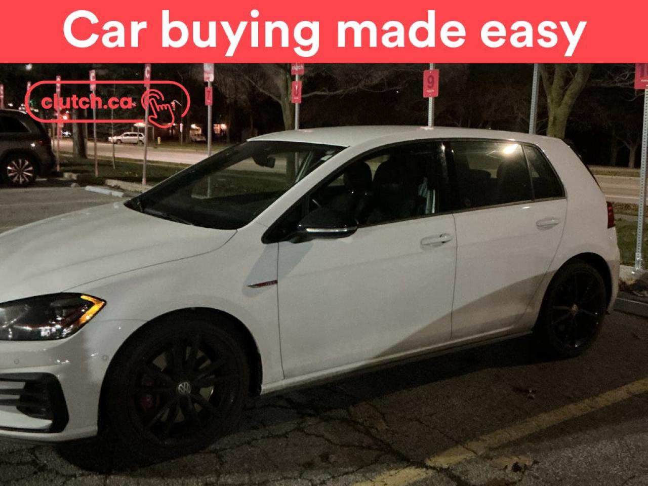 Used 2019 Volkswagen Golf GTI Rabbit w/ Apple CarPlay, Heated Front Seats, Rearview Cam for sale in Toronto, ON