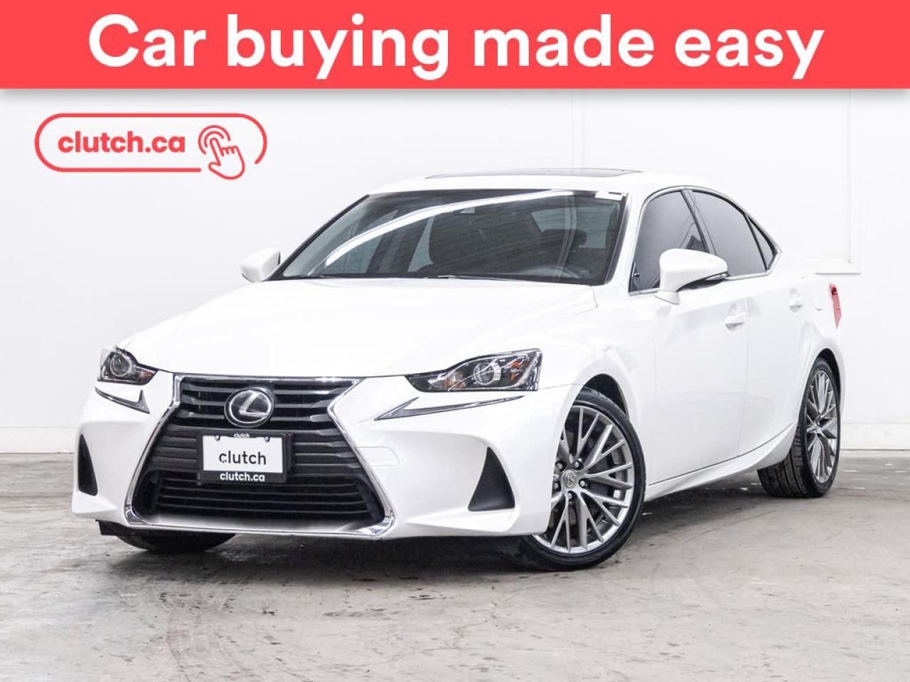 Used 2017 Lexus IS 300 AWD w/ Sunroof, Heated Front Seats, Heated Steering Wheel for sale in Toronto, ON