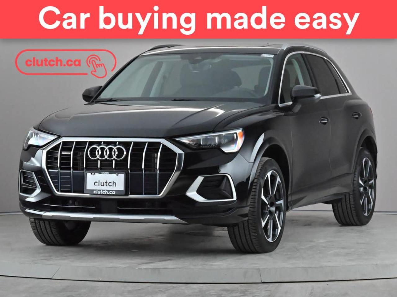 Used 2022 Audi Q3 Progressiv AWD w/ Apple CarPlay, Heated Front Seats, Rearview Cam for sale in Toronto, ON