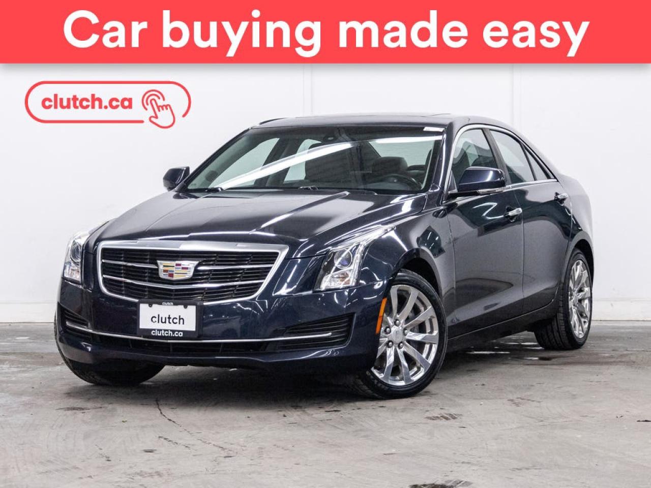 Used 2017 Cadillac ATS Luxury AWD w/Apple CarPlay & Android Auto, Heated Front Seats, Backup Cam for sale in Toronto, ON