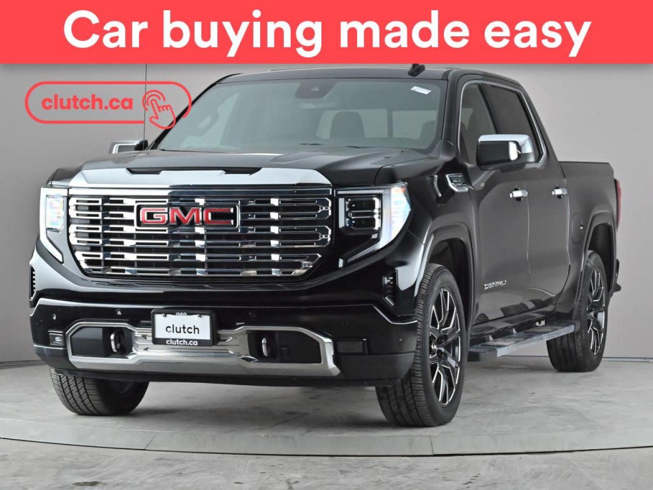 Used 2022 GMC Sierra 1500 Denali Crew Cab 4WD w/ Apple CarPlay, Heated Front Seats, Rearview Cam for sale in Toronto, ON