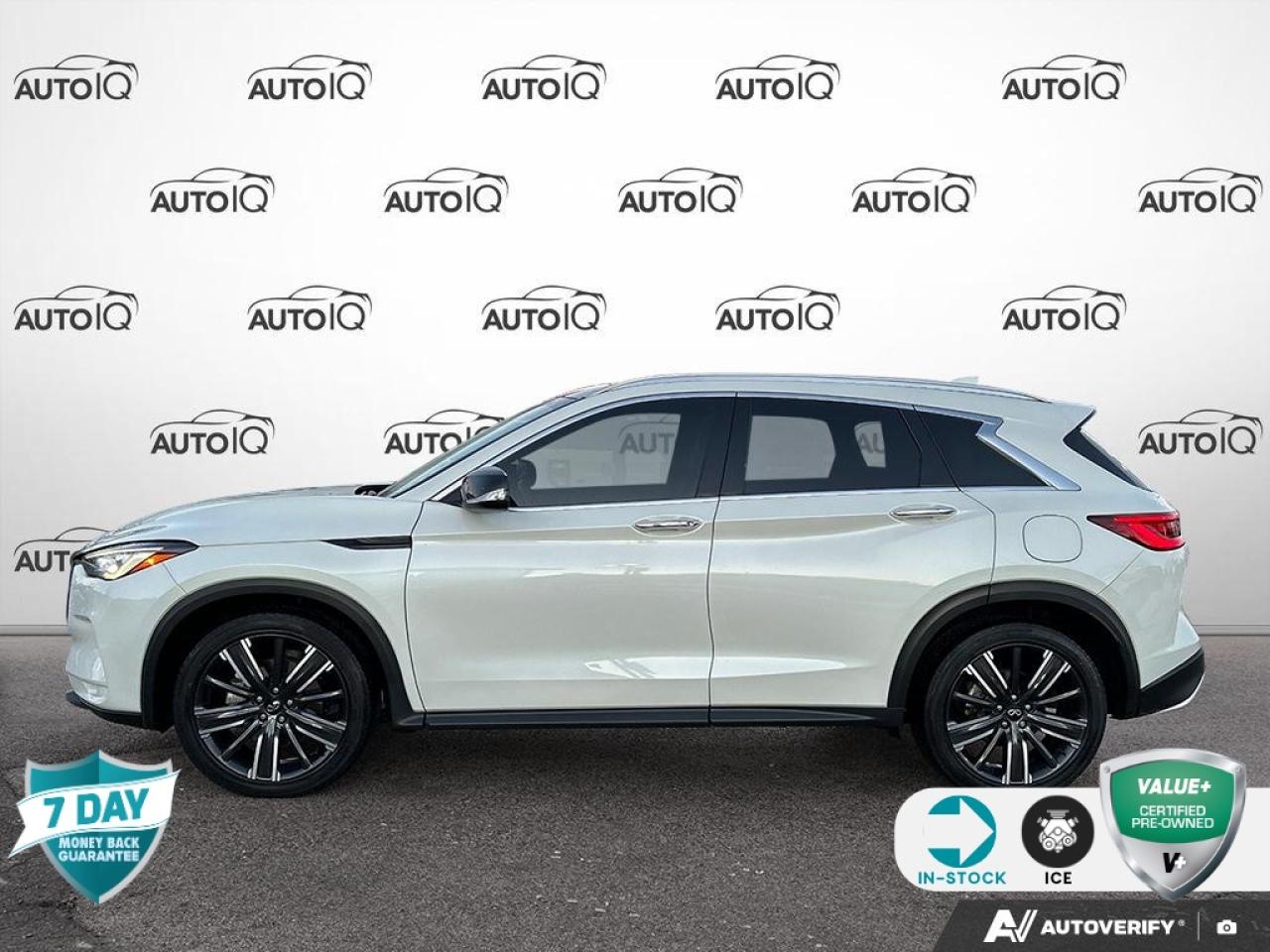 2022 Infiniti QX50 LUXE I-LINE AWD LEATHER SUNROOF NO ACCIDENTS CERTIFIED Photo2