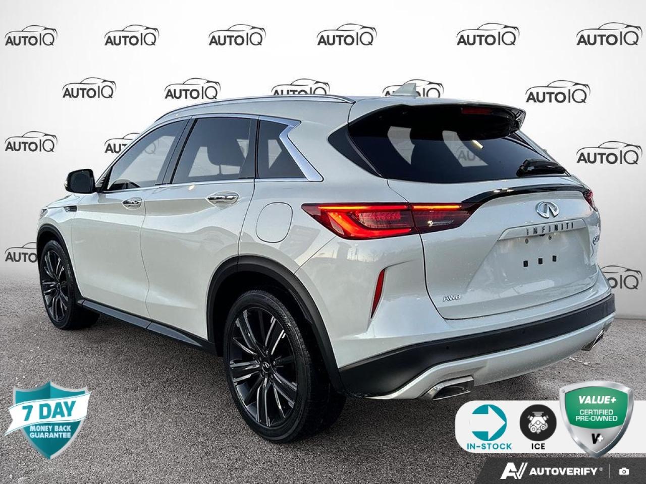 2022 Infiniti QX50 LUXE I-LINE AWD LEATHER SUNROOF NO ACCIDENTS CERTIFIED Photo3