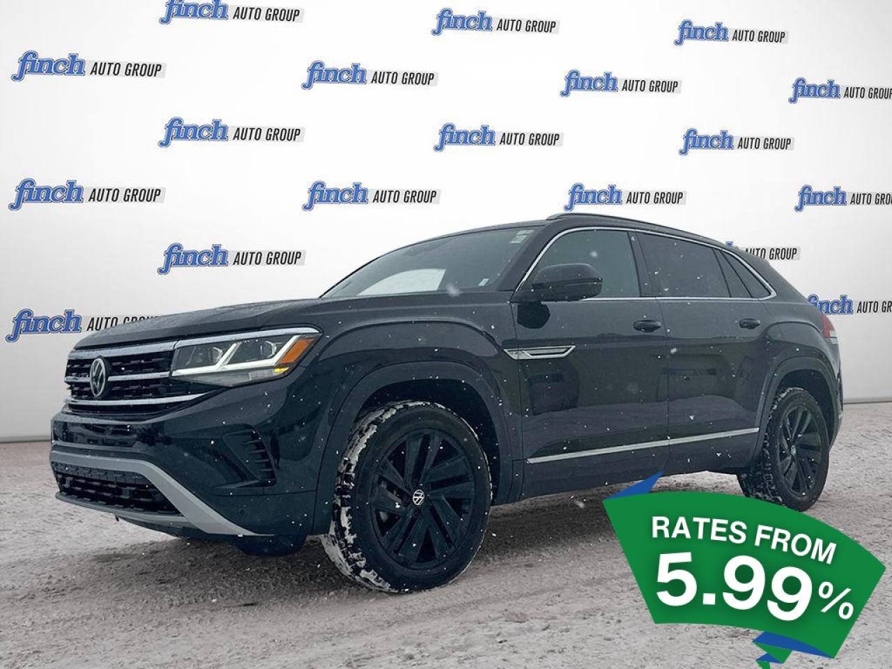 <p>Discover the 2022 Volkswagen Atlas Cross Sport Highline: A Fusion of Elegance and Performance for the Modern Adventurer</p><p>Step into the world of sophistication and power with the 2022 Volkswagen Atlas Cross Sport Highline. This used, yet impeccably maintained, sport utility vehicle is designed for those who crave both style and substance. With its commanding 3.6L V6 engine and advanced 8-speed automatic transmission, this AWD marvel ensures a dynamic driving experience, whether navigating city streets or exploring the great outdoors. The sleek black exterior exudes a sense of refined confidence, while the spacious interior offers unmatched comfort for both driver and passengers. Equipped with a state-of-the-art navigation system, you'll always find your way, no matter the destination. Safety is paramount, with traction control providing peace of mind on every journey. As a retired daily rental with no accidents, this Atlas Cross Sport promises reliability and performance. Embrace the perfect blend of luxury and capability, tailored for the discerning individual who refuses to compromise.</p><p></p>&zwnj;