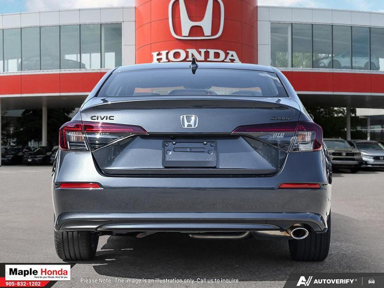 2026 Honda Civic Sedan CIVIC 4D SPORT CVT Photo4