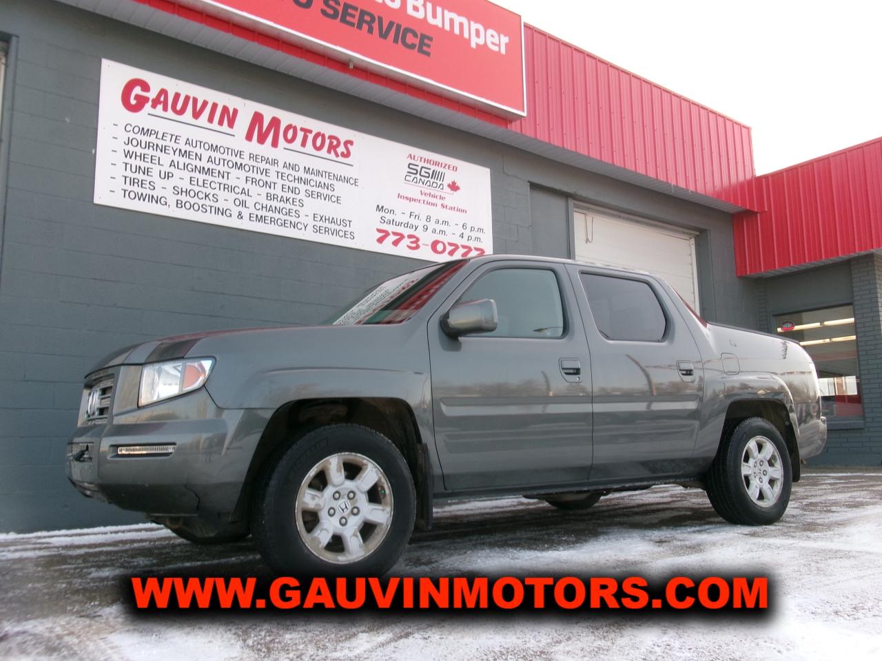 Used 2007 Honda Ridgeline 4WD Crew EX-L Loaded Leather. Great Value! for sale in Swift Current, SK