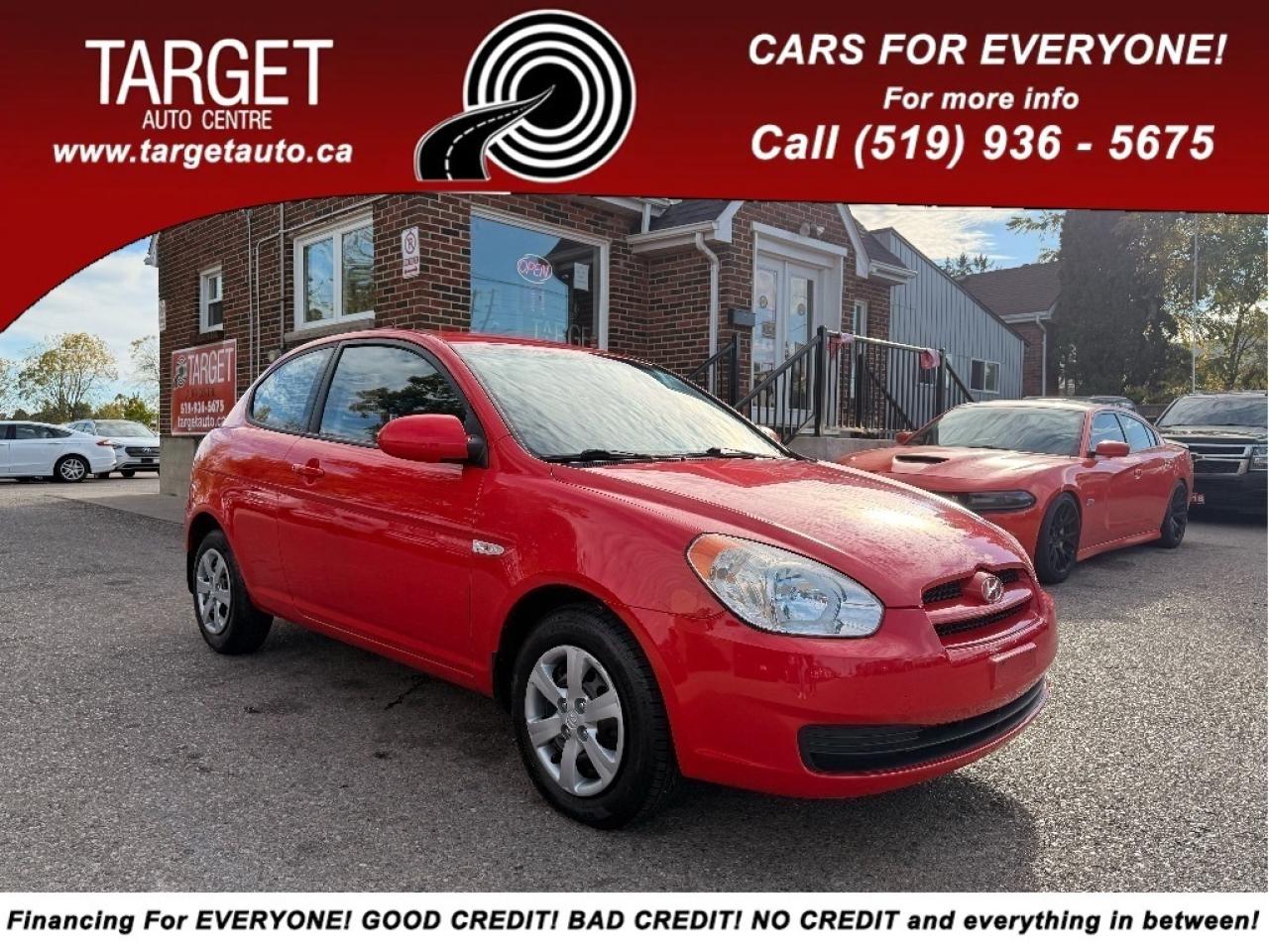 Used 2009 Hyundai Accent Only 65Km, Drives Great !! for sale in London, ON