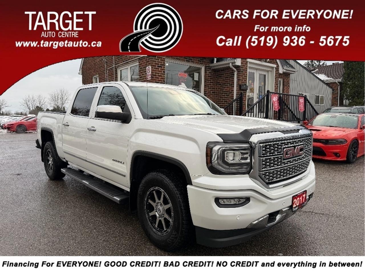 2017 GMC Sierra 1500 Denali, Orginal Alloy Rims Incl, Drives Great !!