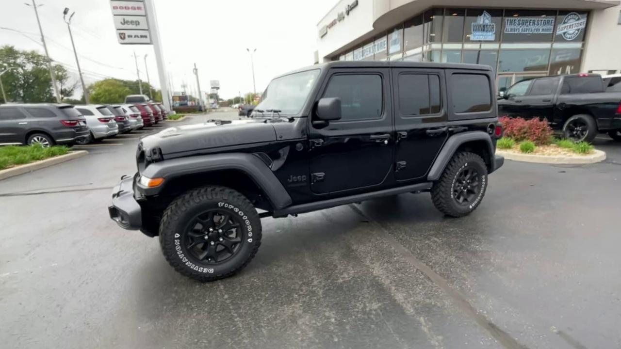 2021 Jeep Wrangler Unlimited WILLYS / TECH PKG / COLD WEATHER PKG / 4CYL Photo