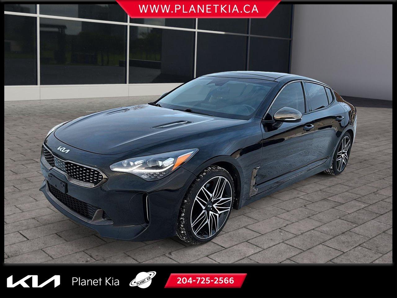<h1 data-start=167 data-end=261><strong data-start=169 data-end=261>2022 Kia Stinger GT Limited &ndash; High-Performance Luxury at Planet Kia in Brandon, Manitoba</strong></h1>
<p data-start=263 data-end=601>Experience exhilarating performance and premium craftsmanship with the <strong data-start=334 data-end=365>2022 Kia Stinger GT Limited</strong>, now available at <strong data-start=384 data-end=419>Planet Kia in Brandon, Manitoba</strong>. This flagship sport sedan delivers powerful twin-turbo performance, advanced technology, and upscale comfort&mdash;perfect for drivers who want excitement without sacrificing refinement.

<hr data-start=603 data-end=606 />
<h2 data-start=608 data-end=640><strong data-start=611 data-end=640>Highlights & Key Features</strong></h2>
<ul data-start=642 data-end=1420>
<li data-start=642 data-end=709>
<p data-start=644 data-end=709><strong data-start=644 data-end=673>3.3L Twin-Turbo V6 Engine</strong> delivering thrilling acceleration

</li>
<li data-start=710 data-end=779>
<p data-start=712 data-end=779><strong data-start=712 data-end=731>All-Wheel Drive</strong> for confident year-round handling in Manitoba

</li>
<li data-start=780 data-end=839>
<p data-start=782 data-end=839><strong data-start=782 data-end=813>Premium Nappa Leather Seats</strong> for exceptional comfort

</li>
<li data-start=840 data-end=903>
<p data-start=842 data-end=903><strong data-start=842 data-end=901>Heated & Ventilated Front Seats + Heated Steering Wheel</strong>

</li>
<li data-start=904 data-end=971>
<p data-start=906 data-end=971><strong data-start=906 data-end=935>Large Touchscreen Display</strong> with Apple CarPlay & Android Auto

</li>
<li data-start=972 data-end=1034>
<p data-start=974 data-end=1034><strong data-start=974 data-end=1012>Harman/Kardon Premium Audio System</strong> for immersive sound

</li>
<li data-start=1035 data-end=1087>
<p data-start=1037 data-end=1087><strong data-start=1037 data-end=1048>Sunroof</strong> for added style and cabin brightness

</li>
<li data-start=1088 data-end=1196>
<p data-start=1090 data-end=1196><strong data-start=1090 data-end=1115>Advanced Safety Suite</strong> including blind-spot monitoring, forward collision avoidance, lane-keep assist

</li>
<li data-start=1197 data-end=1268>
<p data-start=1199 data-end=1268><strong data-start=1199 data-end=1218>Head-Up Display</strong> (if equipped) for real-time driving information

</li>
<li data-start=1269 data-end=1344>
<p data-start=1271 data-end=1344><strong data-start=1271 data-end=1296>Sport-Inspired Design</strong> with aggressive styling and aerodynamic lines

</li>
<li data-start=1345 data-end=1420>
<p data-start=1347 data-end=1420><strong data-start=1347 data-end=1371>Power Liftback Trunk</strong> offering easy access and practical cargo space

</li>
</ul>
<hr data-start=1422 data-end=1425 />
<h2 data-start=1427 data-end=1487><strong data-start=1430 data-end=1487>Why Choose the 2022 Stinger GT Limited in Brandon MB?</strong></h2>
<p data-start=1489 data-end=1875>The <strong data-start=1493 data-end=1515>Stinger GT Limited</strong> is built for drivers who want luxury, performance, and all-weather capability in one stunning package. Its twin-turbo power, refined interior, and advanced driver-assist features make it an exceptional choice for Manitoba roads. Whether youre commuting in Brandon or enjoying open highway drives, the Stinger delivers a premium, sporty experience every time.

<hr data-start=1877 data-end=1880 />
<h2 data-start=1882 data-end=1936><strong data-start=1885 data-end=1936>Available Now at Planet Kia in Brandon Manitoba</strong></h2>
<p data-start=1938 data-end=2210>If you&rsquo;re searching for a <strong data-start=1964 data-end=1998>high-performance sedan near me</strong>, the <strong data-start=2004 data-end=2035>2022 Kia Stinger GT Limited</strong> at <strong data-start=2039 data-end=2064>Planet Kia in Brandon</strong> is ready for your test drive. Our team can help with financing, trade-in evaluations, and a full tour of everything this GT Limited has to offer.







Planet Kia is thrilled to be Brandon Manitoba&rsquo;s Preowned Kia Superstore! With tons of vehicles on ground including Nissan, Toyota, Honda, Acura, Volkswagen, Subaru, Hyundai, Mitsubishi, Kia, Ford, Dodge, Chevrolet, GMC with at least 50% being pre-owned Kia&rsquo;s, we will find the right vehicle for you.&nbsp;



New to Canada? Bad credit? No credit?&nbsp;



At Planet Kia we have a 99% approval rate, regardless of your credit situation we can get you approved on a new or used vehicle, if we can&rsquo;t do it then no one can!&nbsp;




We are proud to be the locally owned and operated, Come in and see why consumers are choosing Planet Kia.




Dealer Permit # 2824