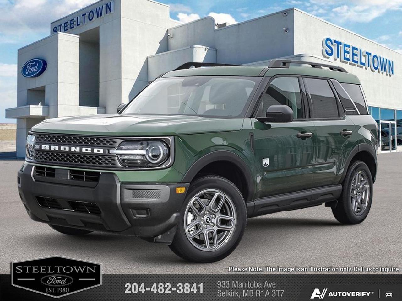 New 2025 Ford Bronco Sport Big Bend  - Heated Seats for sale in Selkirk, MB