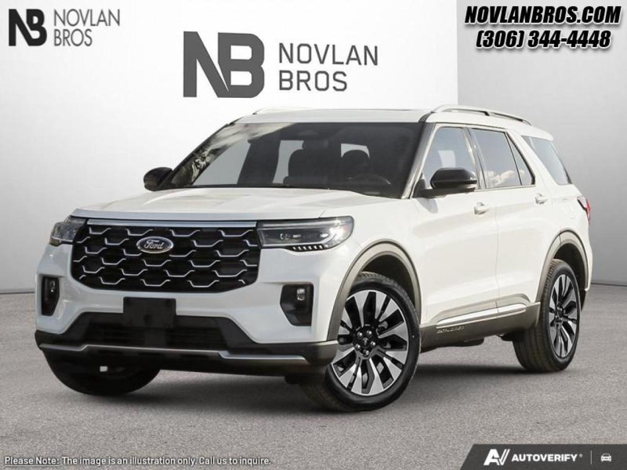 New 2026 Ford Explorer Platinum  - Leather Seats - Leather Package for sale in Paradise Hill, SK