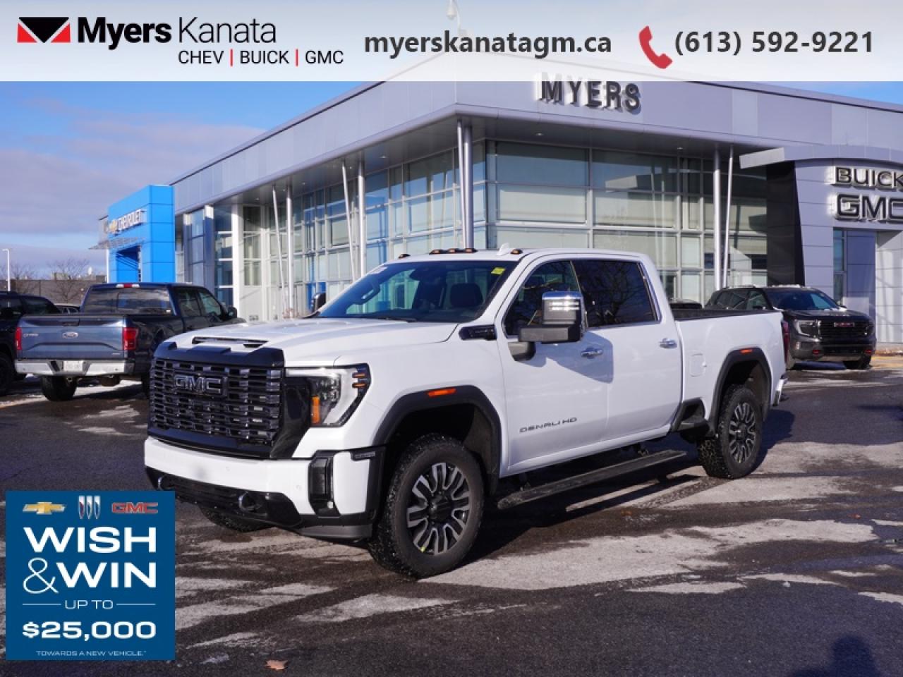 New 2026 GMC Sierra 2500 HD Denali Ultimate  - Leather Seats for sale in Kanata, ON