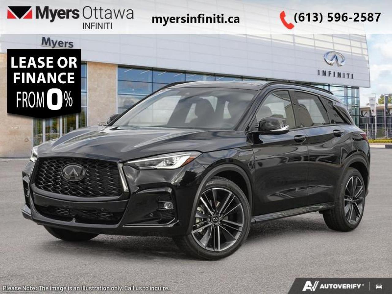 New 2025 Infiniti QX50 sport for sale in Ottawa, ON
