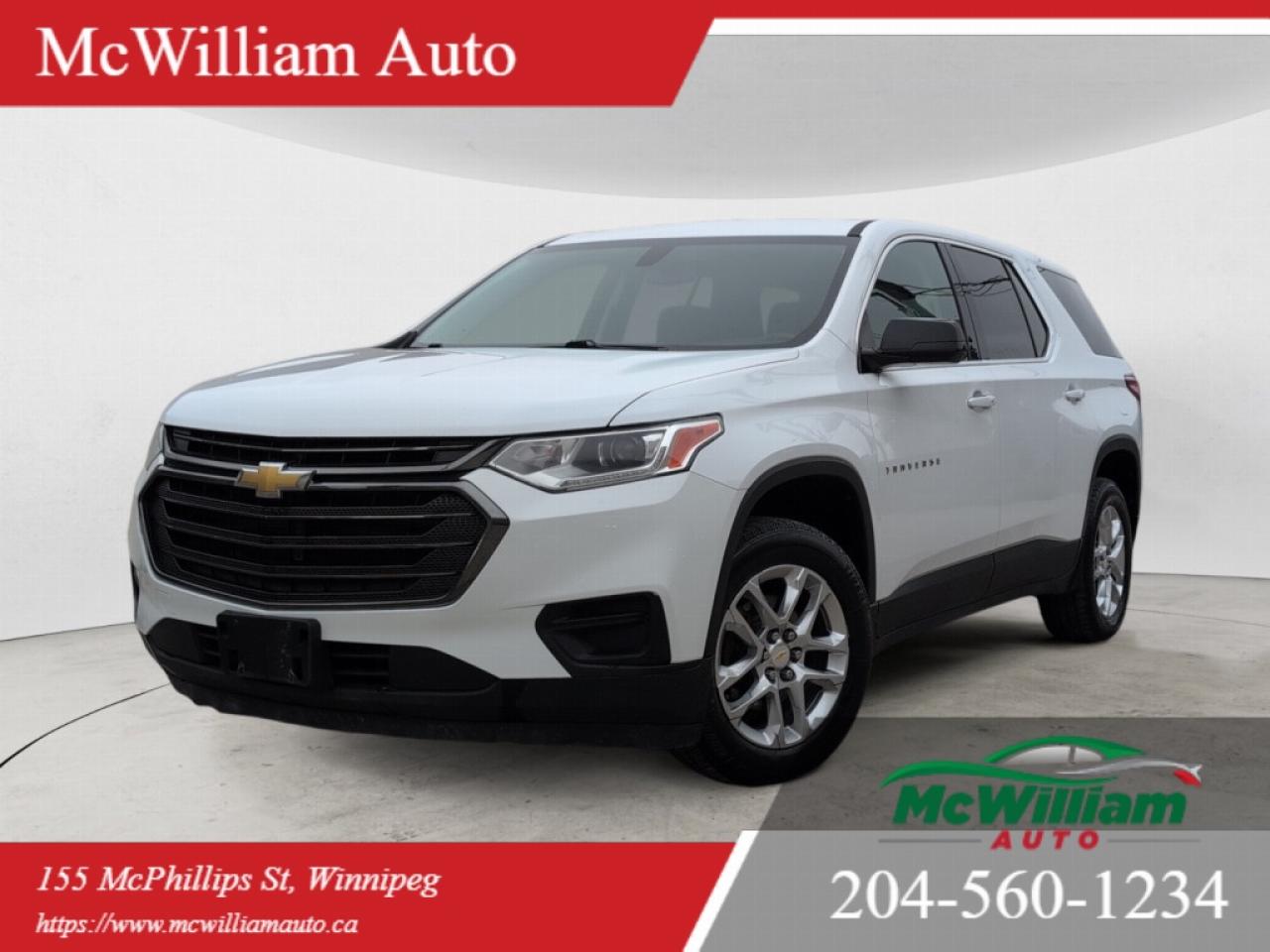 Used 2019 Chevrolet Traverse LS AWD | PSH Start | BCK UP CAM | CLEAN CONDITION | for sale in Winnipeg, MB