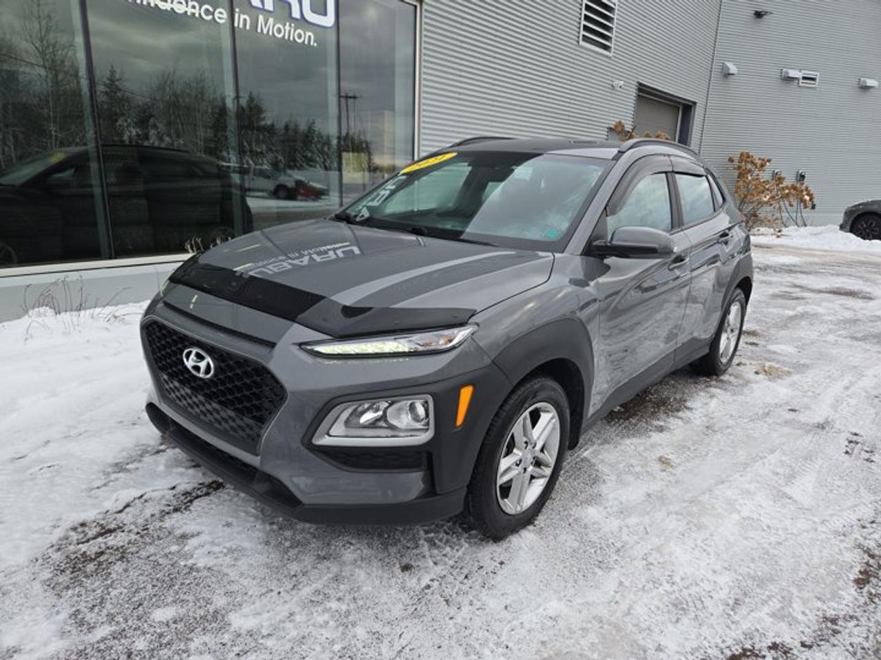 New Price!Odometer is 25149 kilometers below market average!Galactic Gray 2021 Hyundai Kona 2.0L Essential FWD 6-Speed Automatic 2.0L I4 MPI DOHC 16V LEV3-ULEV70 147hpValue Market Pricing, No Accidents, ABS brakes, Air Conditioning, Alloy wheels, AppLink/Apple CarPlay and Android Auto, Exterior Parking Camera Rear, Fully automatic headlights, Heated door mirrors, Heated front seats, Steering wheel mounted audio controls, Traction control, Variably intermittent wipers.Certification Program Details: 85 Point Inspection Fresh Oil Change Brake Inspection Tire Inspection Fresh 1 Year MVI Full Detail Free Carfax Report Full Tank of Gas Certified TechniciansFair Market Pricing * No Pressure Sales Environment * Access to over 2000 used vehicles * Free Carfax with every car * Our highly skilled and experienced team will ensure that your vehicle is in excellent condition and looking fantastic!!Awards:* ALG Canada Residual Value AwardsSteele Auto Group is the most diversified group of automobile dealerships in Atlantic Canada, with 34 dealerships selling 27 brands and an employee base of over 1000. Sales are up by double digits over last year and the plan going forward is to expand further into Atlantic Canada.Reviews:* Owners tend to report being impressed by the Konas unique looks, sporty and refined drive, strong wintertime performance, maneuverability, and overall bang for the buck. Enthusiast drivers should find the available turbo engine and paddle-shift transmission to be smooth and thrifty when driven gently, and entertaining and eager when driven spiritedly. Source: autoTRADER.ca
