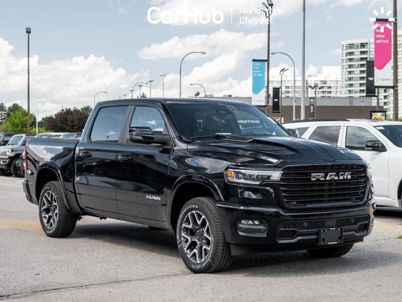 2026 RAM 1500 Laramie Crew Cab 5'7'' Box Panoramic Sunroof  19-Speaker Harman Kardon Audio System Tonneau Cover Photo