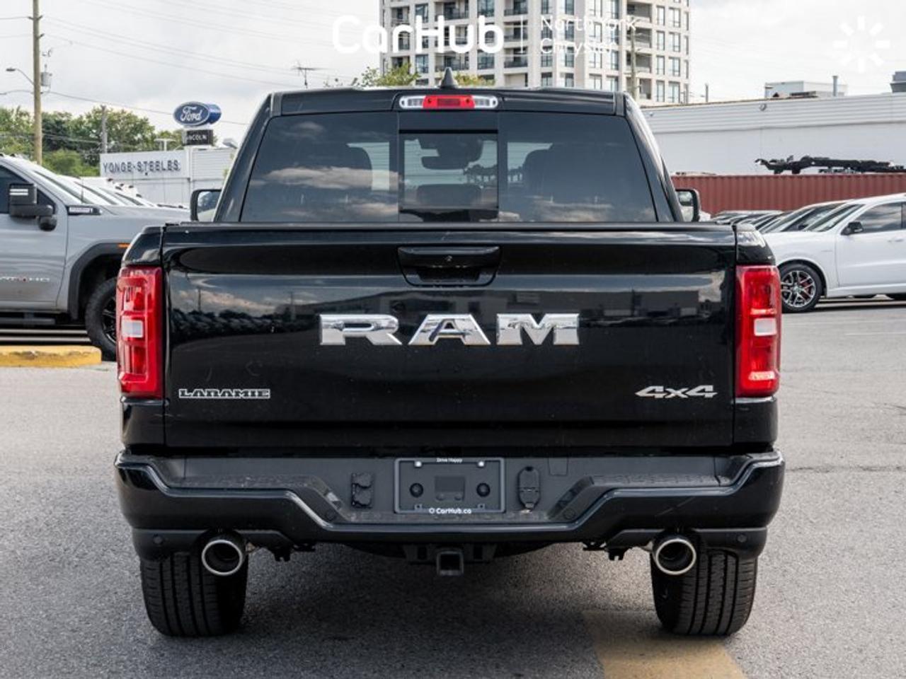 2026 RAM 1500 Laramie Crew Cab 5'7'' Box Panoramic Sunroof  19-Speaker Harman Kardon Audio System Tonneau Cover Photo