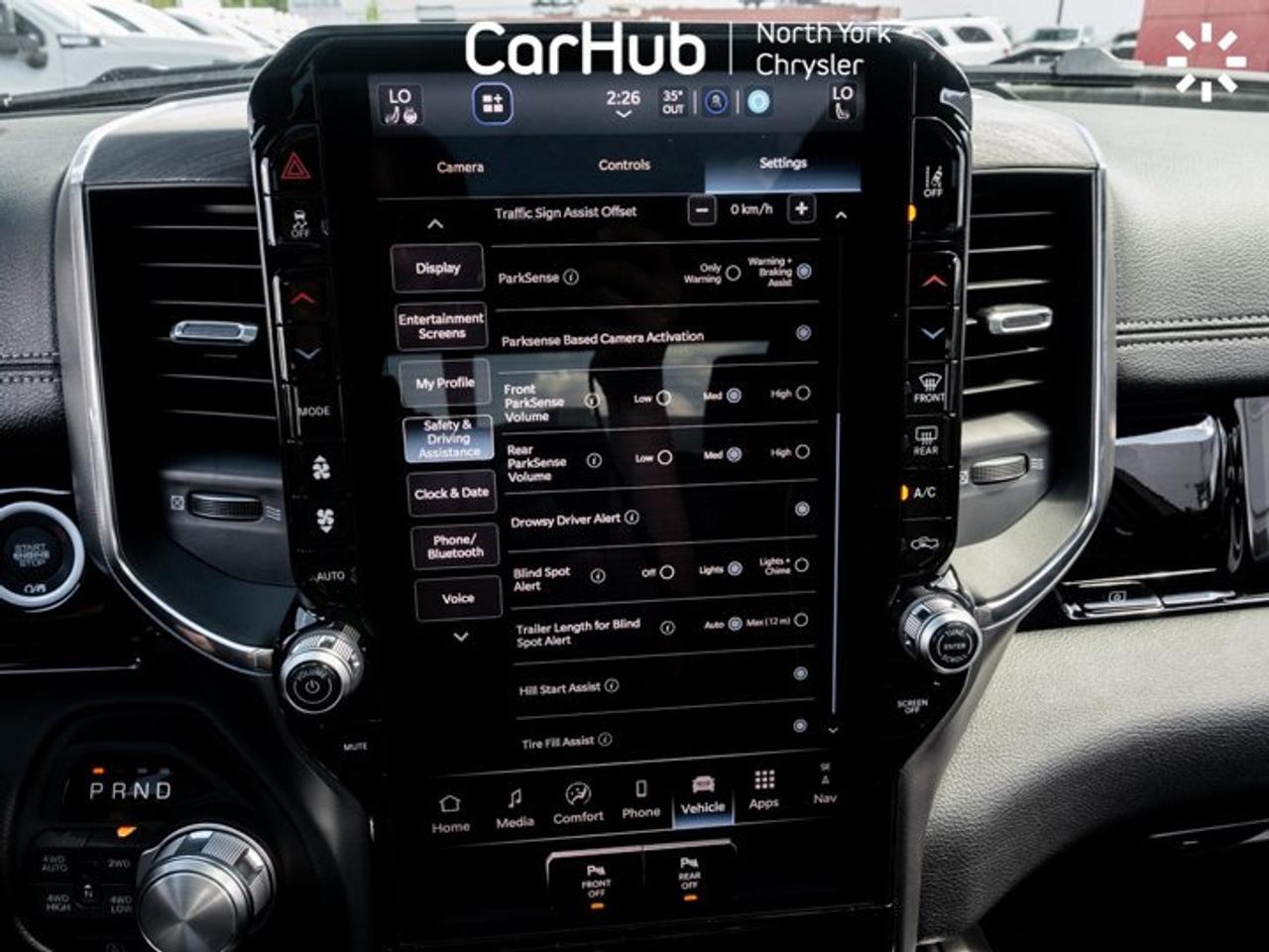 2026 RAM 1500 Laramie Crew Cab 5'7'' Box Panoramic Sunroof  19-Speaker Harman Kardon Audio System Tonneau Cover Photo