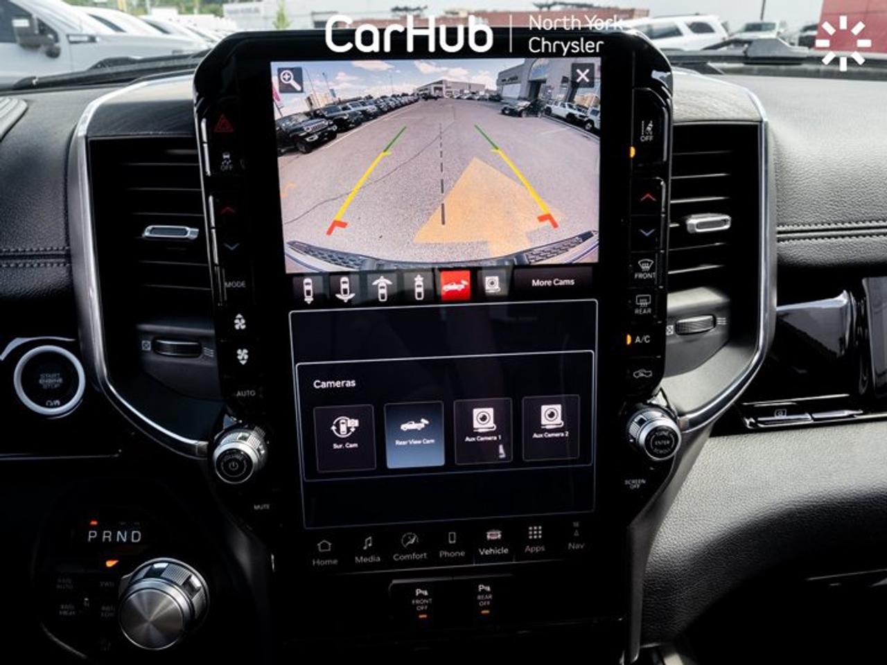 2026 RAM 1500 Laramie Crew Cab 5'7'' Box Panoramic Sunroof  19-Speaker Harman Kardon Audio System Tonneau Cover Photo