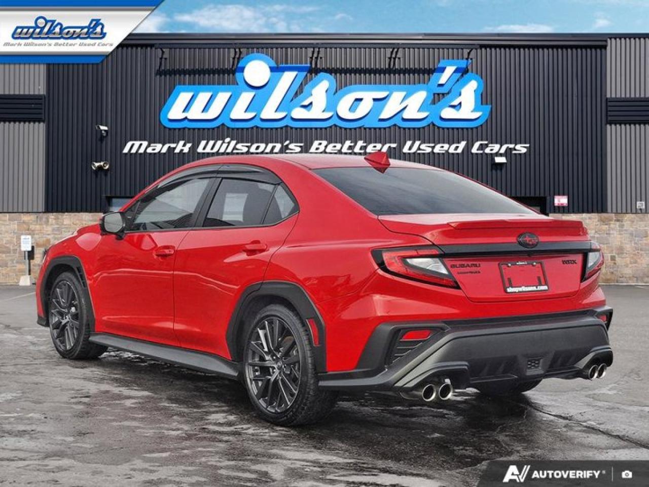 2023 Subaru WRX Sport-tech | 6-Speed Manual | Nav | Sunroof | Harman Kardon | Ultrasuede Seats | CarPlay and More ! Photo