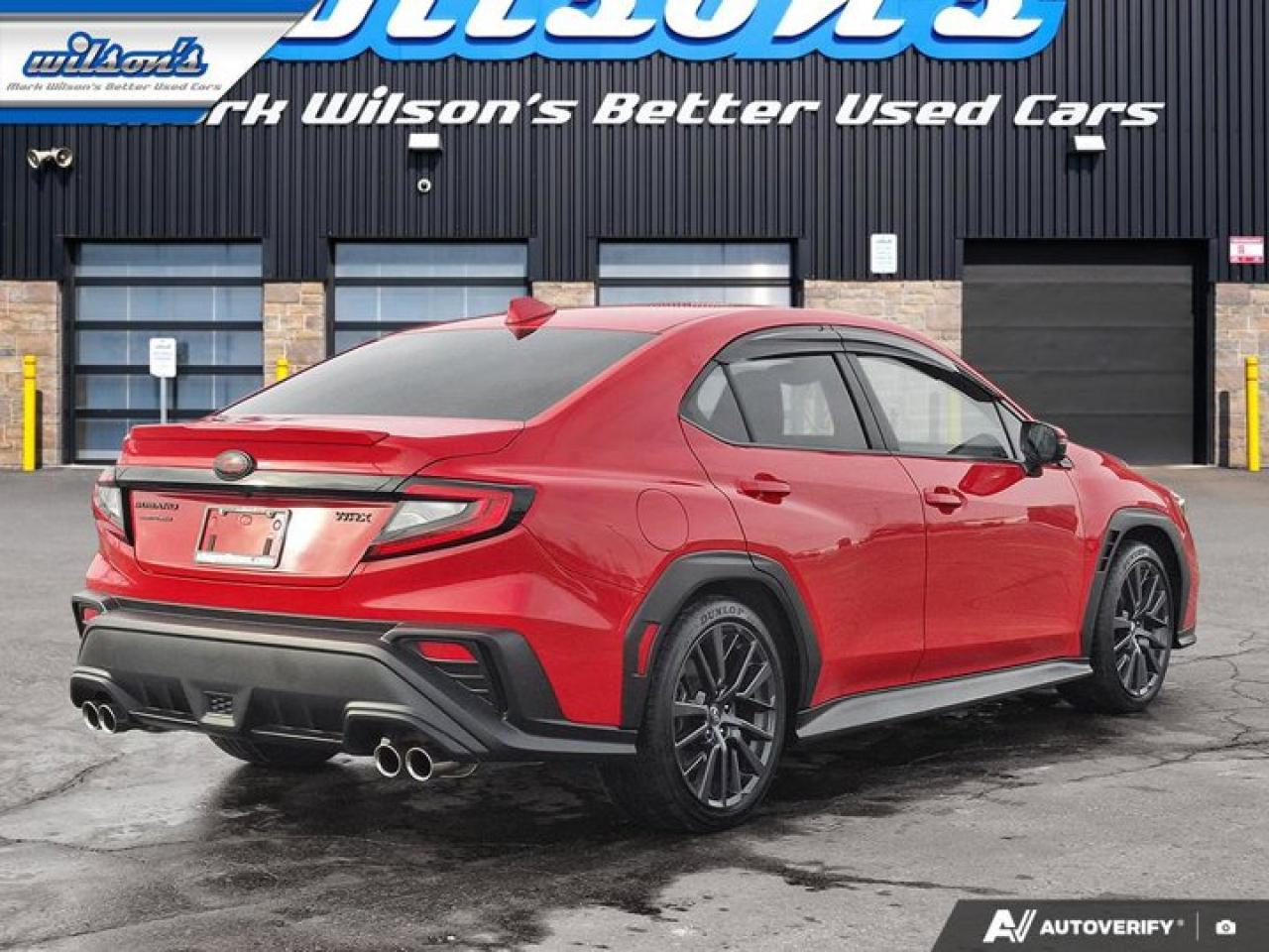 2023 Subaru WRX Sport-tech | 6-Speed Manual | Nav | Sunroof | Harman Kardon | Ultrasuede Seats | CarPlay and More ! Photo4