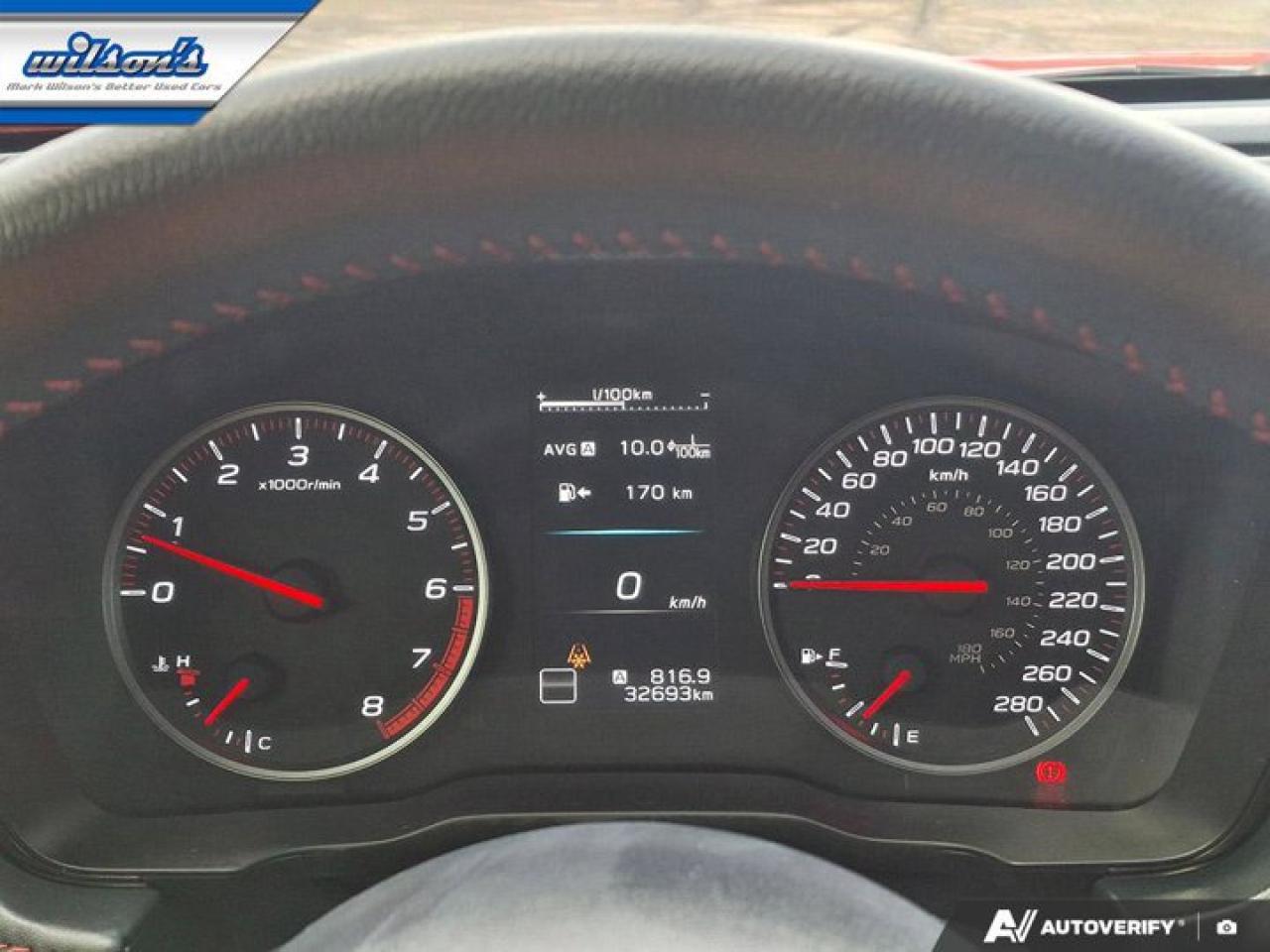 2023 Subaru WRX Sport-tech | 6-Speed Manual | Nav | Sunroof | Harman Kardon | Ultrasuede Seats | CarPlay and More ! Photo