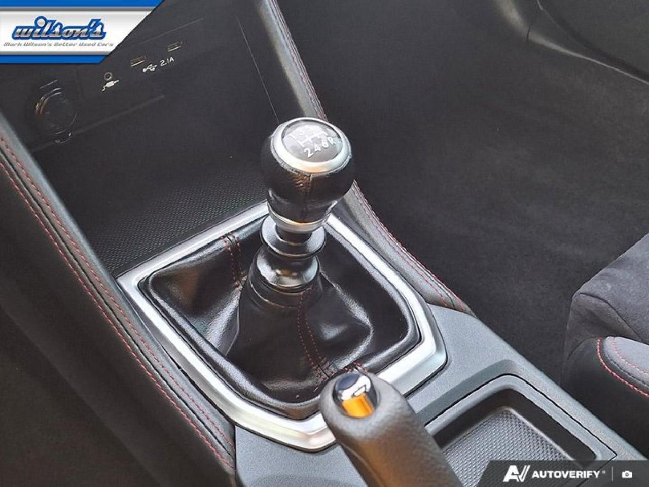 2023 Subaru WRX Sport-tech | 6-Speed Manual | Nav | Sunroof | Harman Kardon | Ultrasuede Seats | CarPlay and More ! Photo