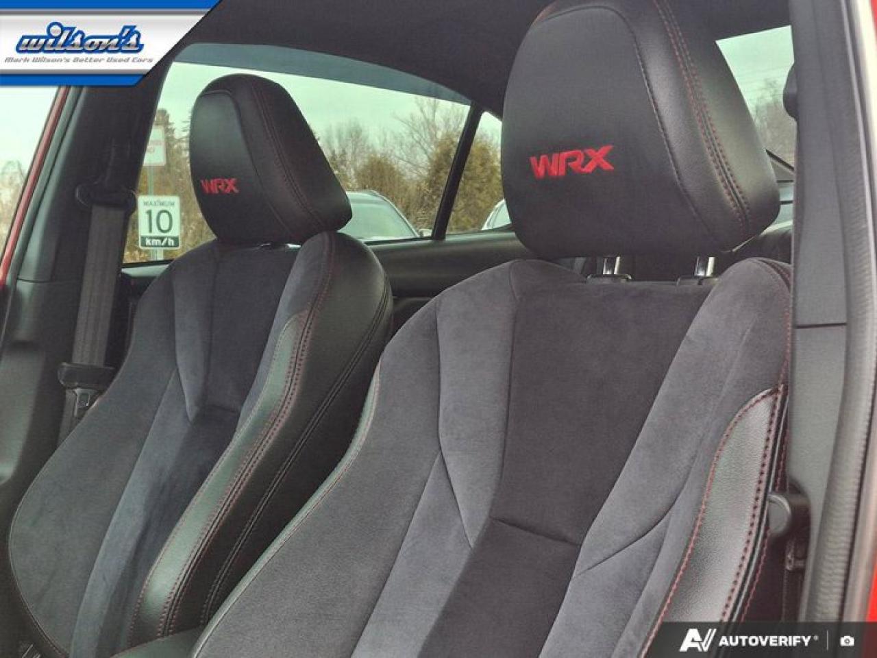 2023 Subaru WRX Sport-tech | 6-Speed Manual | Nav | Sunroof | Harman Kardon | Ultrasuede Seats | CarPlay and More ! Photo