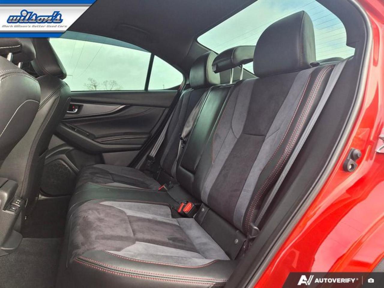2023 Subaru WRX Sport-tech | 6-Speed Manual | Nav | Sunroof | Harman Kardon | Ultrasuede Seats | CarPlay and More ! Photo