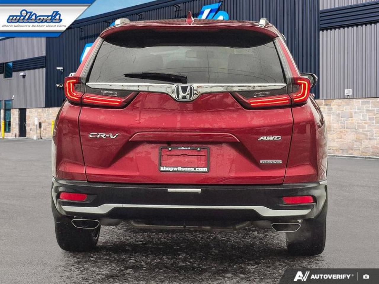 2021 Honda CR-V Touring AWD | Leather | Sunroof | Nav | Heated Wheel + Seats | Adaptive Cruise | CarPlay & More ! Photo