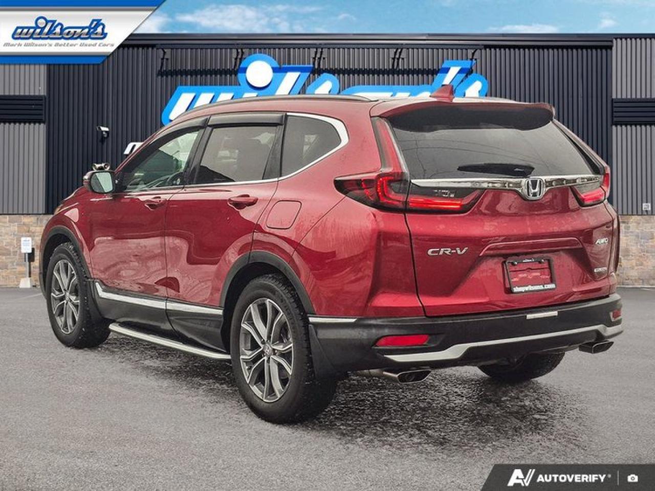 2021 Honda CR-V Touring AWD | Leather | Sunroof | Nav | Heated Wheel + Seats | Adaptive Cruise | CarPlay & More ! Photo2