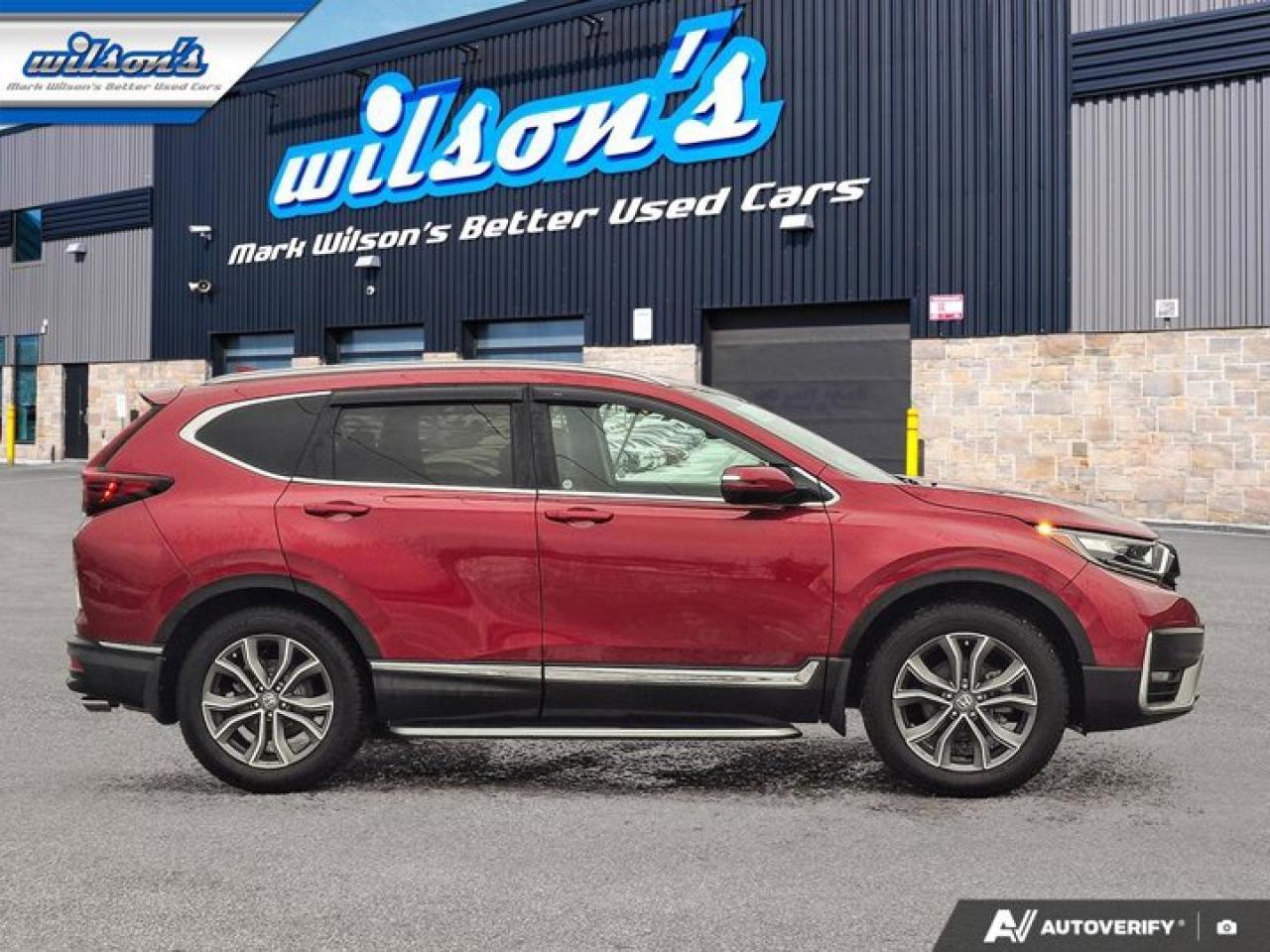 2021 Honda CR-V Touring AWD | Leather | Sunroof | Nav | Heated Wheel + Seats | Adaptive Cruise | CarPlay & More ! Photo