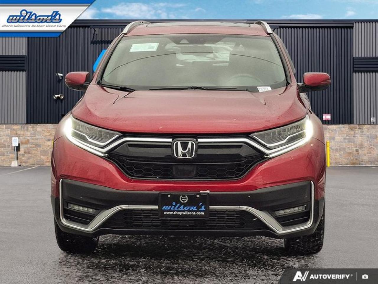 2021 Honda CR-V Touring AWD | Leather | Sunroof | Nav | Heated Wheel + Seats | Adaptive Cruise | CarPlay & More ! Photo