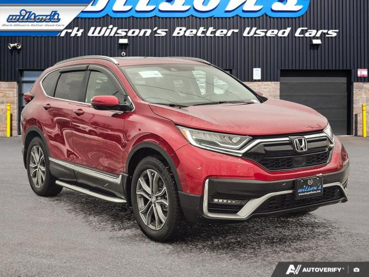 2021 Honda CR-V Touring AWD | Leather | Sunroof | Nav | Heated Wheel + Seats | Adaptive Cruise | CarPlay & More ! Photo