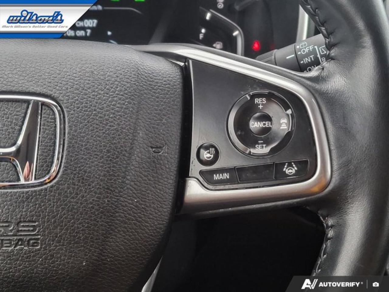 2021 Honda CR-V Touring AWD | Leather | Sunroof | Nav | Heated Wheel + Seats | Adaptive Cruise | CarPlay & More ! Photo