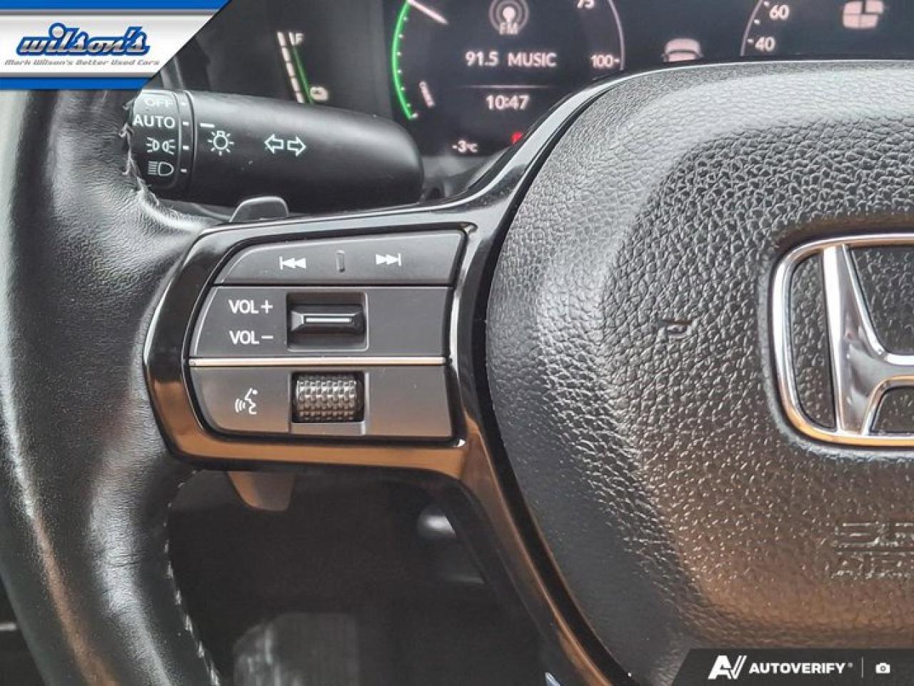 2024 Honda Accord Hybrid Touring | Leather | Sunroof | Nav | Adaptive Cruise | Cooled + Heated Seats | Heated Wheel & More ! Photo