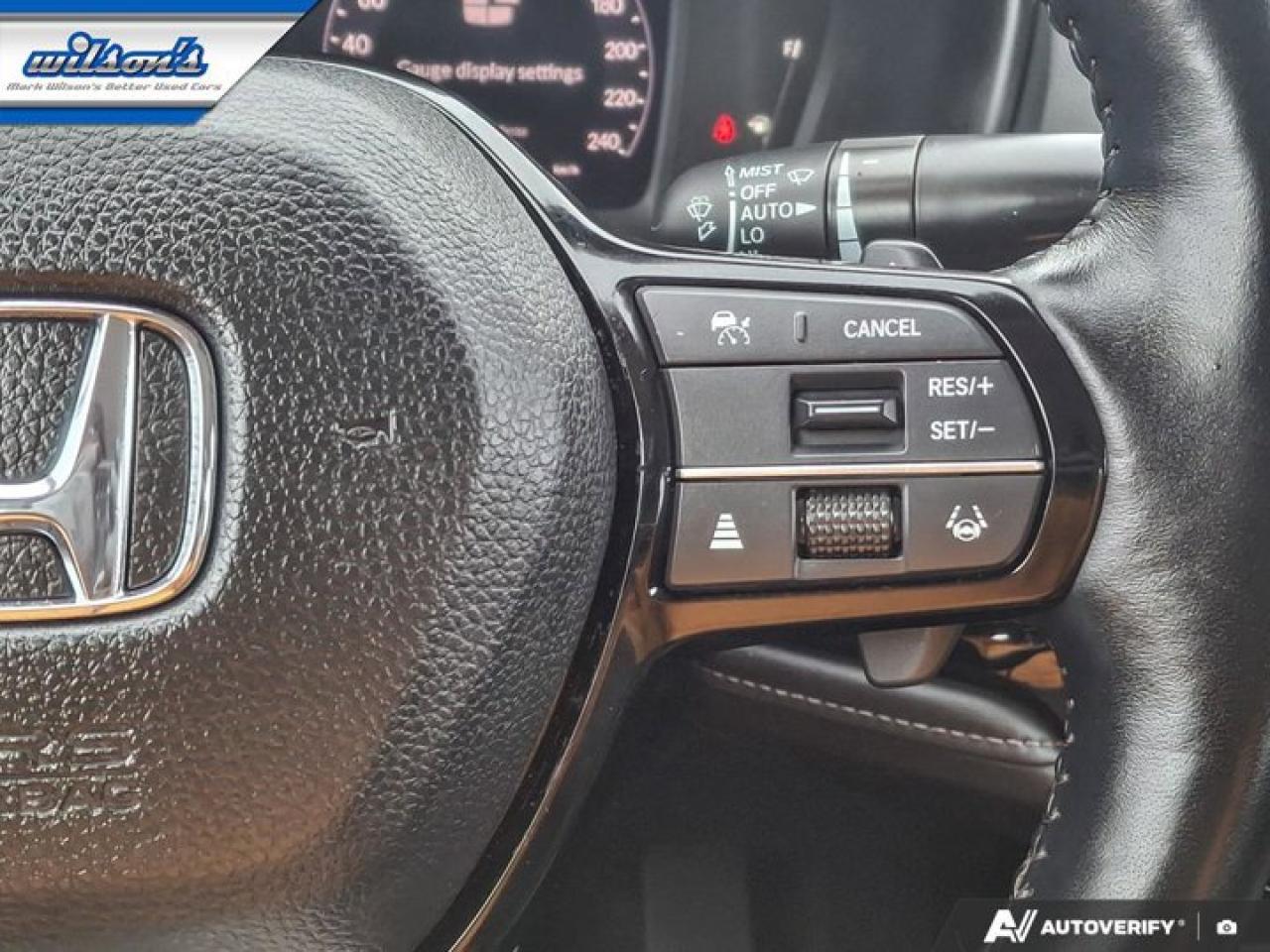 2024 Honda Accord Hybrid Touring | Leather | Sunroof | Nav | Adaptive Cruise | Cooled + Heated Seats | Heated Wheel & More ! Photo