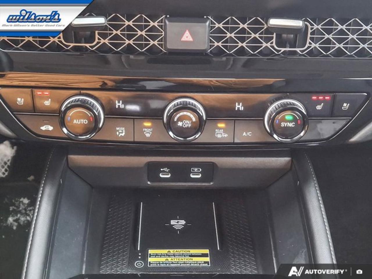 2024 Honda Accord Hybrid Touring | Leather | Sunroof | Nav | Adaptive Cruise | Cooled + Heated Seats | Heated Wheel & More ! Photo