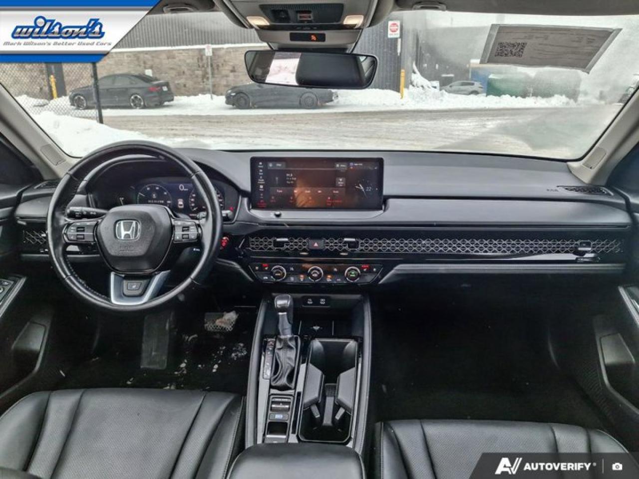 2024 Honda Accord Hybrid Touring | Leather | Sunroof | Nav | Adaptive Cruise | Cooled + Heated Seats | Heated Wheel & More ! Photo