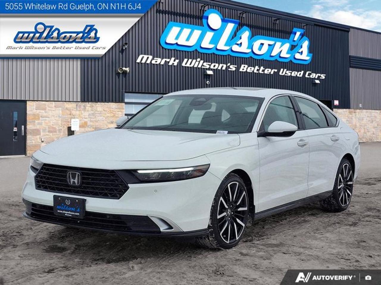 2024 Honda Accord Hybrid Touring | Leather | Sunroof | Nav | Adaptive Cruise | Cooled + Heated Seats | Heated Wheel & More ! Photo